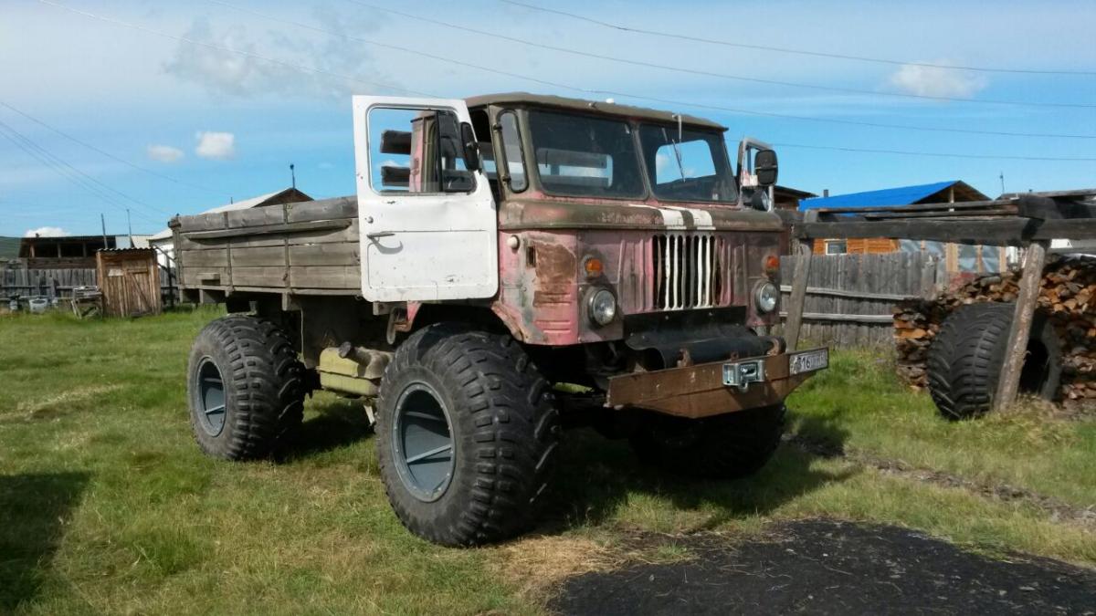ГАЗ-66 на шинах Я-673