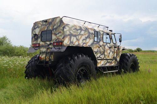 Снегоболотоход «Хищник» на шинах Бел-44