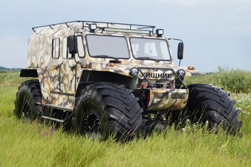 Снегоболотоход «Хищник» на шинах Бел-44