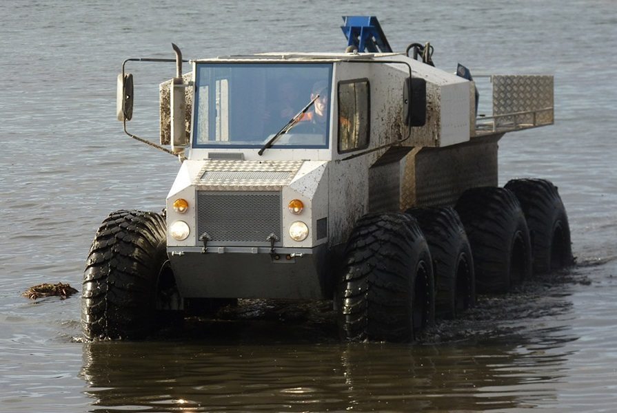 Вездеход «Тундра» на шинах Я-140