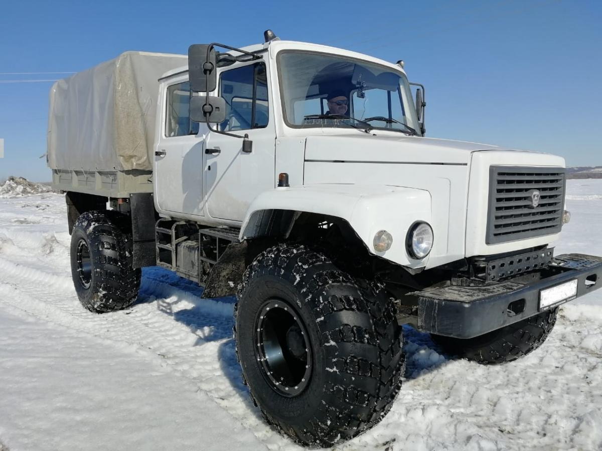 ГАЗ-3308 на шинах ВИ-3